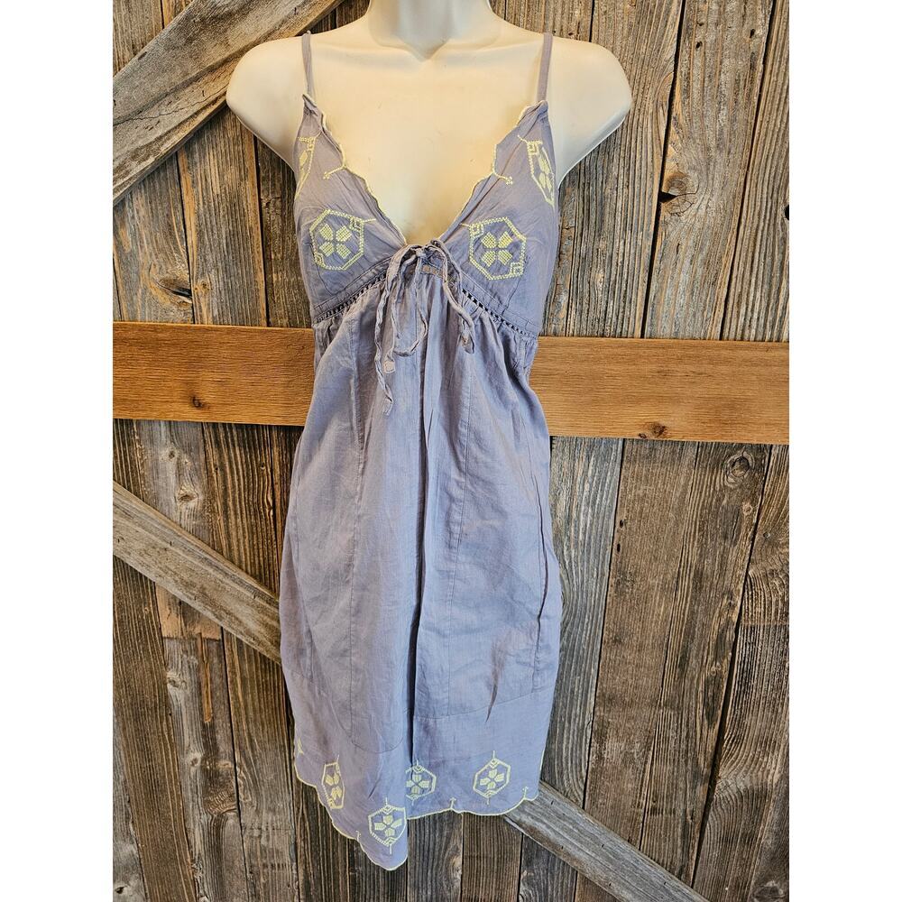 Purple XL sundress flowy lined Lightweight beach sun outdoor pinky brand EUC